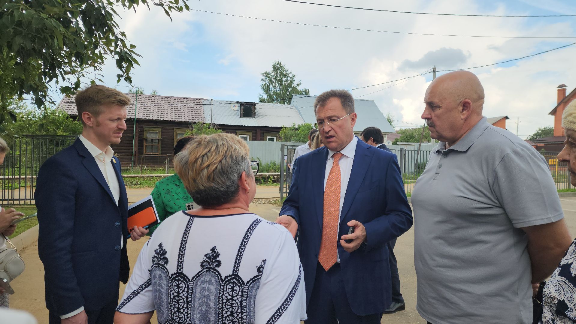 деревня Большое Буньково, богородский округ, власть, жители, общество, жкх, труды холодного водоснабжения, оперативный выезд,