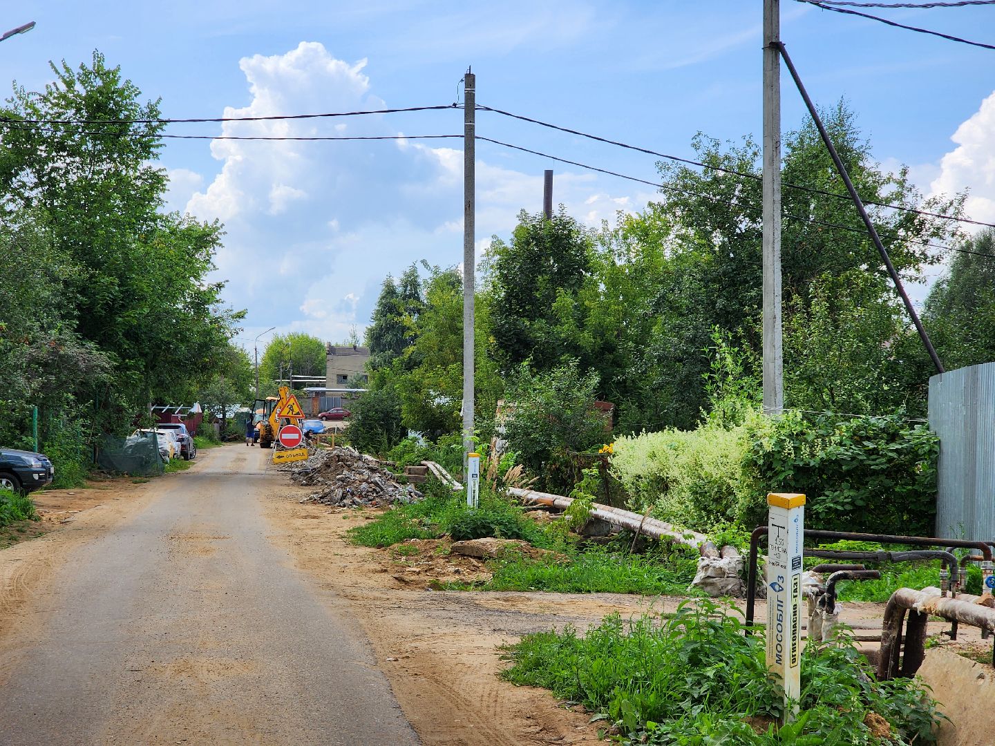 деревня Большое Буньково, богородский округ, власть, жители, общество, жкх, труды холодного водоснабжения, оперативный выезд,