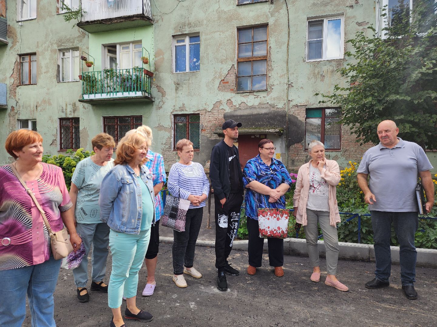 поселок Новостройка, богородский округ, жители, общество, глава округа, комплексное благоустройство дворовой территории,