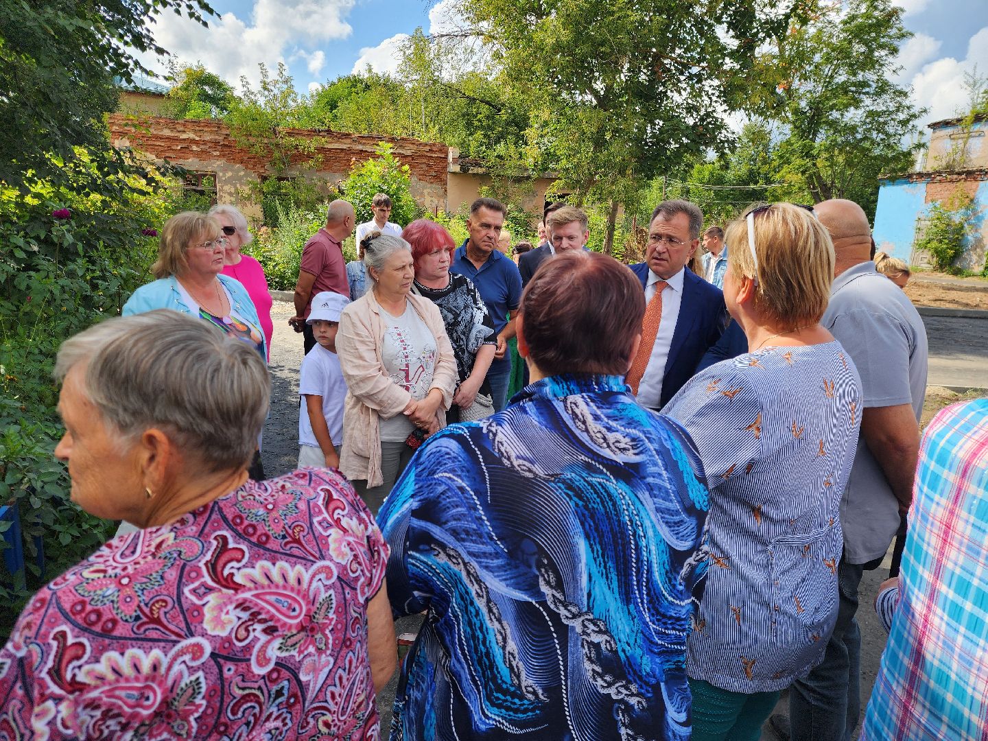 поселок Новостройка, богородский округ, жители, общество, глава округа, комплексное благоустройство дворовой территории,