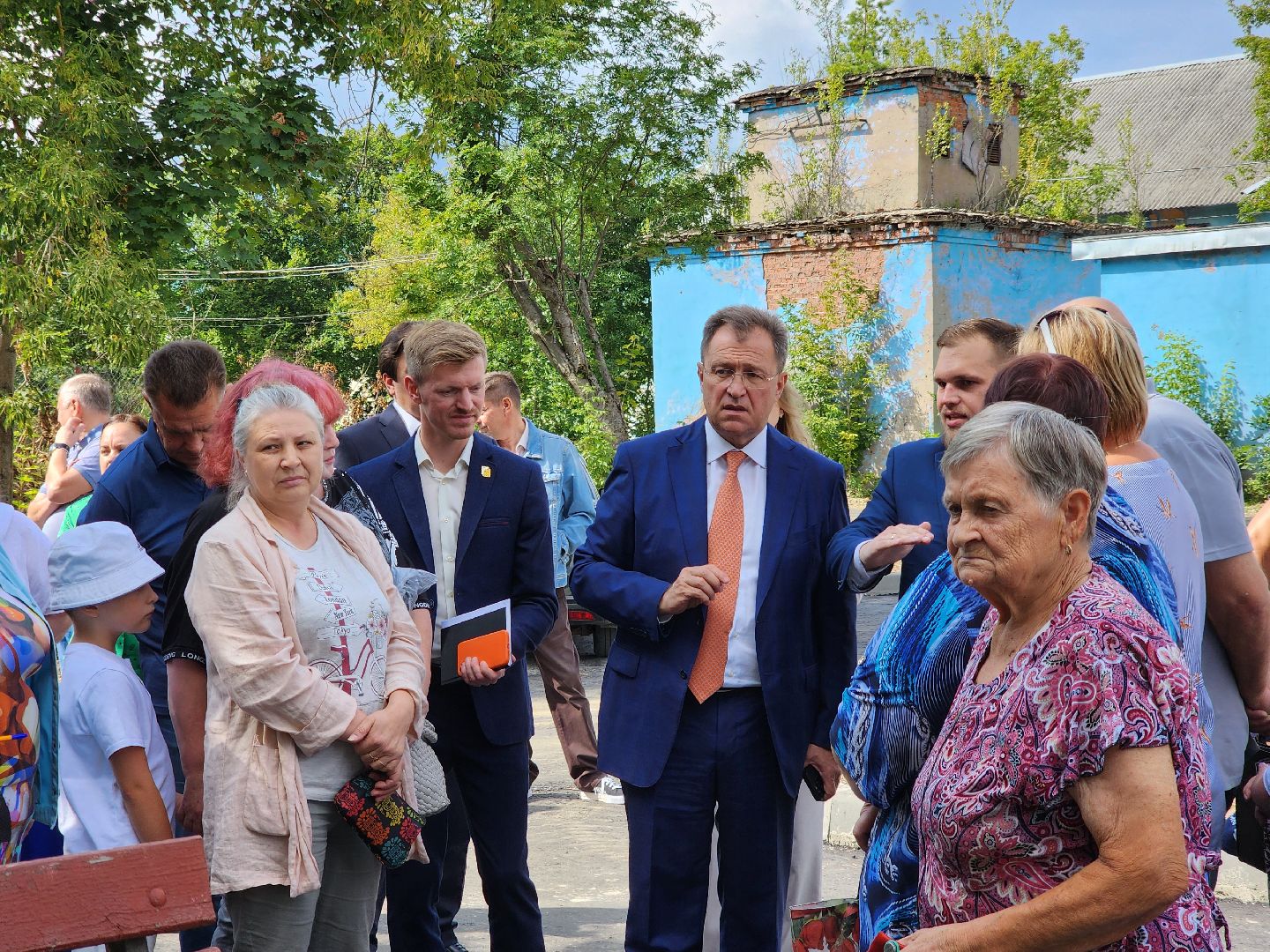 поселок Новостройка, богородский округ, жители, общество, глава округа, комплексное благоустройство дворовой территории,