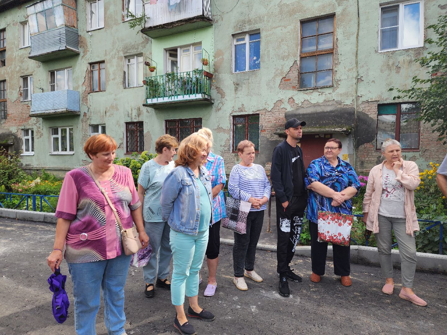 поселок Новостройка, богородский округ, жители, общество, глава округа, комплексное благоустройство дворовой территории,