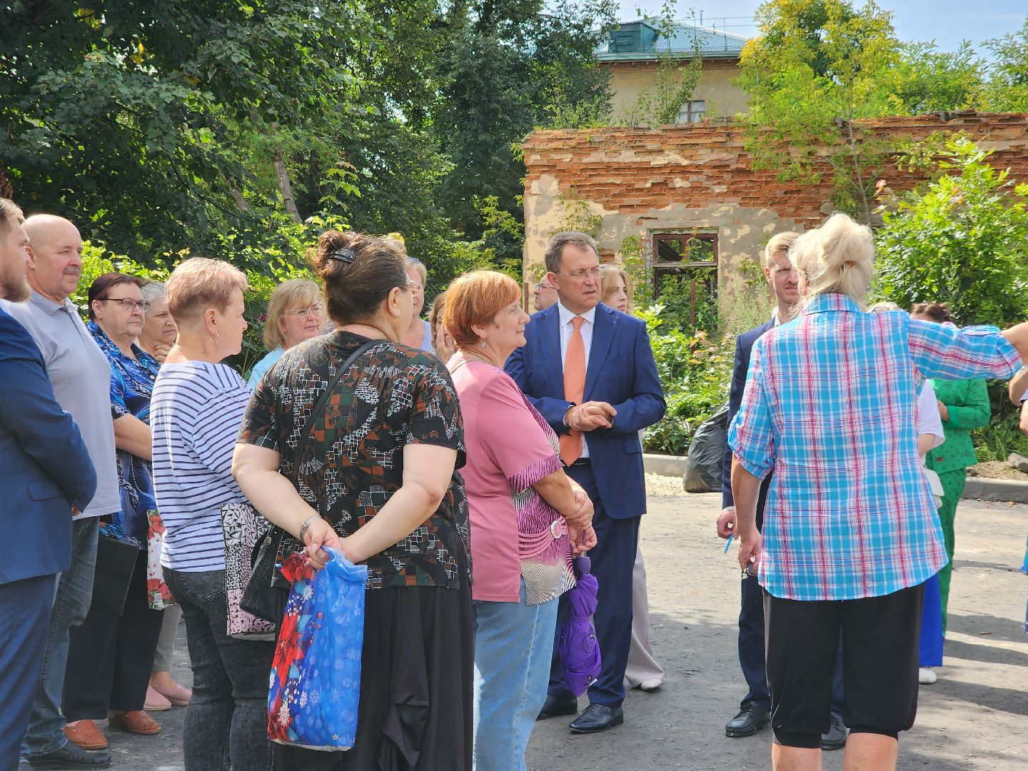поселок Новостройка, богородский округ, жители, общество, глава округа, комплексное благоустройство дворовой территории,