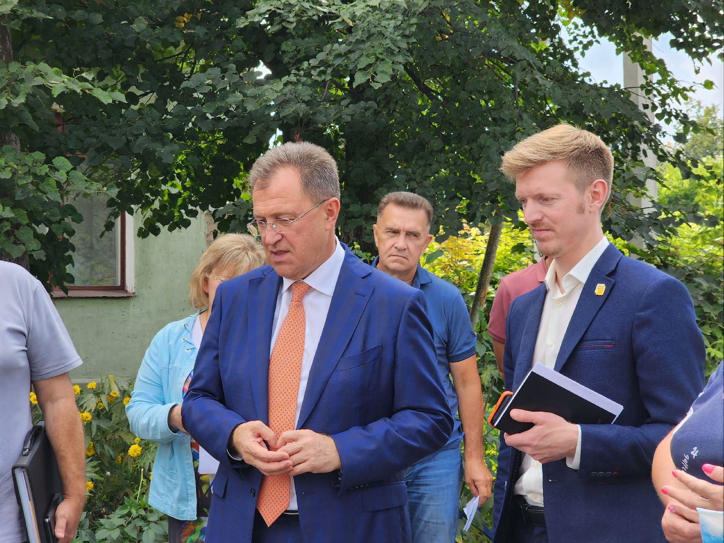 поселок Новостройка, богородский округ, жители, общество, глава округа, комплексное благоустройство дворовой территории,