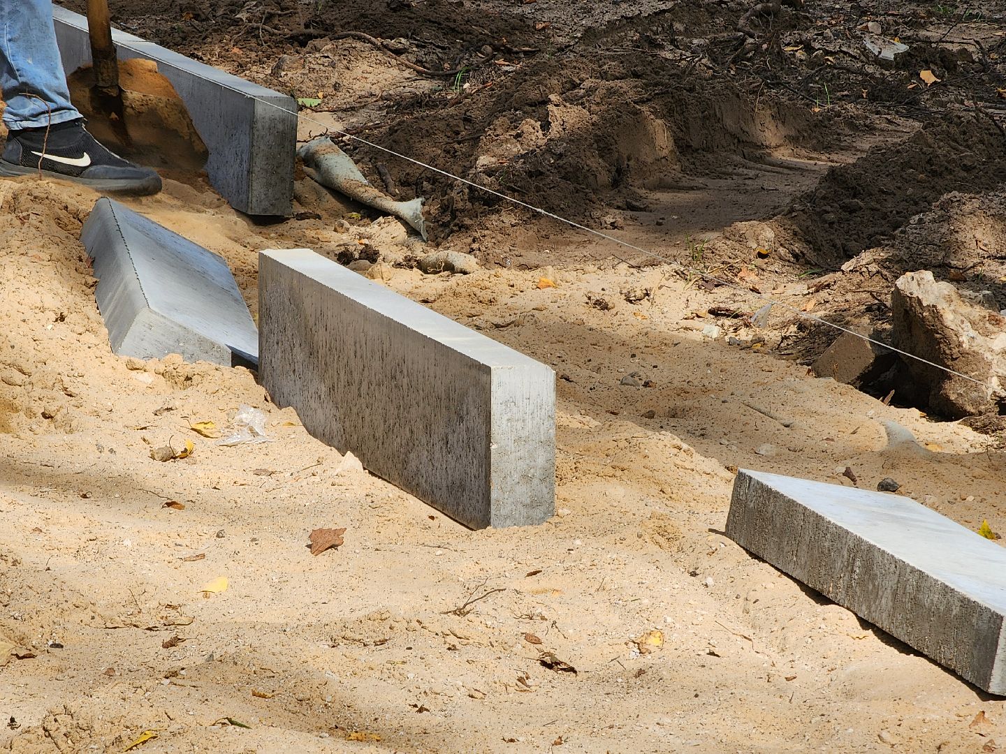 Дубна, Благоустройство, Пешеходная дорожка, Ремонт,