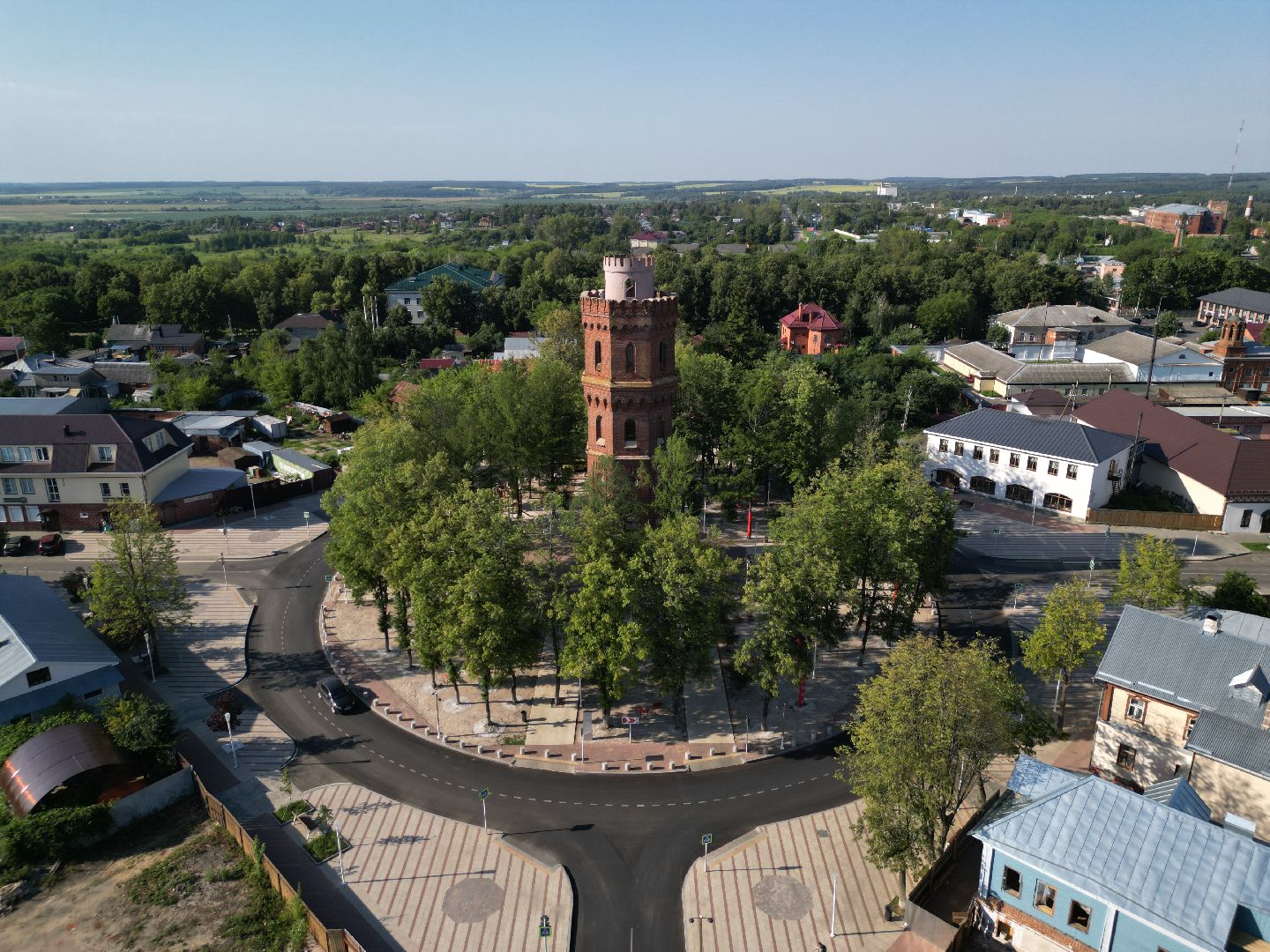 видео с коптера, музей, зарайск,