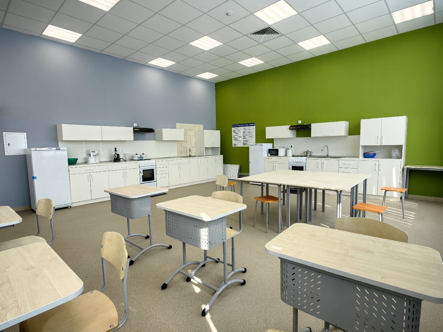 новая школа, кадетский класс, оснащение классов, щёлково,