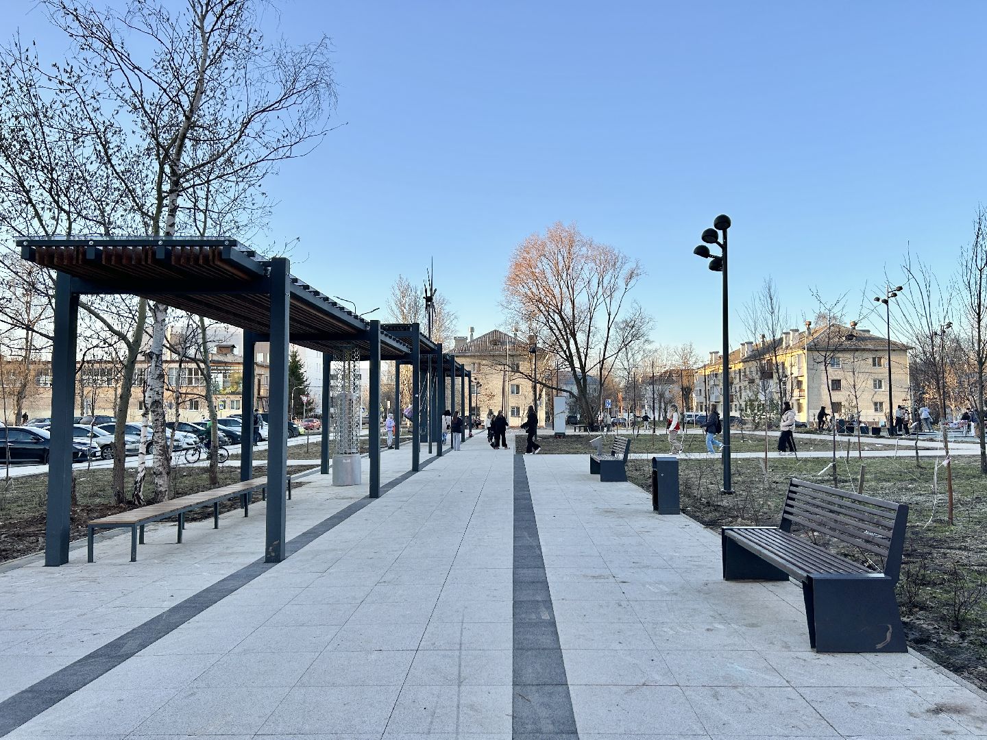 благоустройство, зона отдыха, перемены, Фрязино