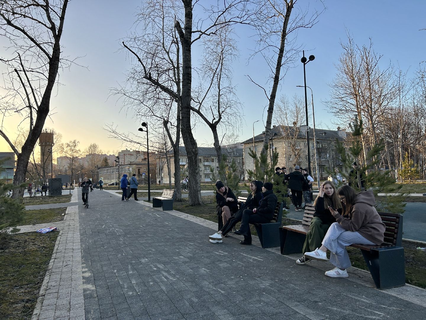 благоустройство, зона отдыха, перемены, Фрязино