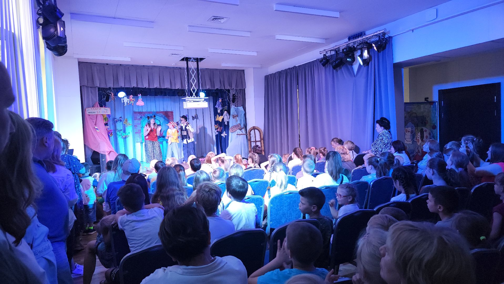 пушкино,дети, спектакль, студия, артисты, сцена,