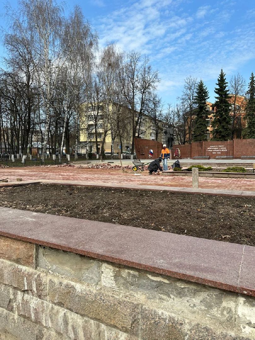 Звенигород, Одинцово, благоустройство, День Победы, реконструкция, мемориал, ВОВ,