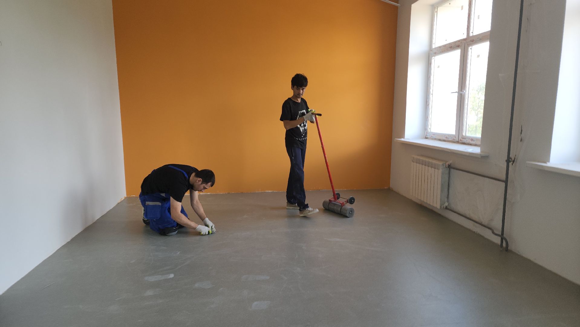 пушкинский, сельская школа, капитальный ремонт, инфраструктура, строительные работы,