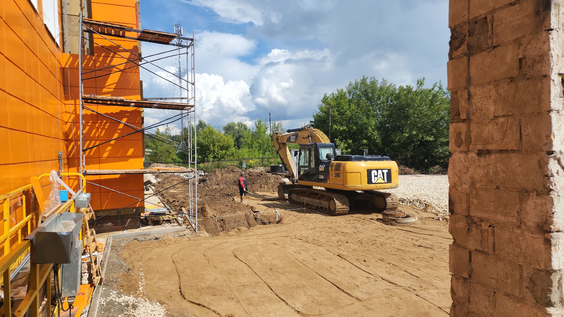 пушкинский, сельская школа, капитальный ремонт, инфраструктура, строительные работы,