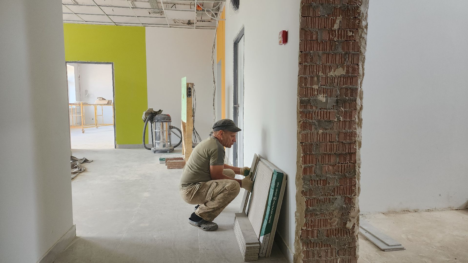 пушкинский, сельская школа, капитальный ремонт, инфраструктура, строительные работы,