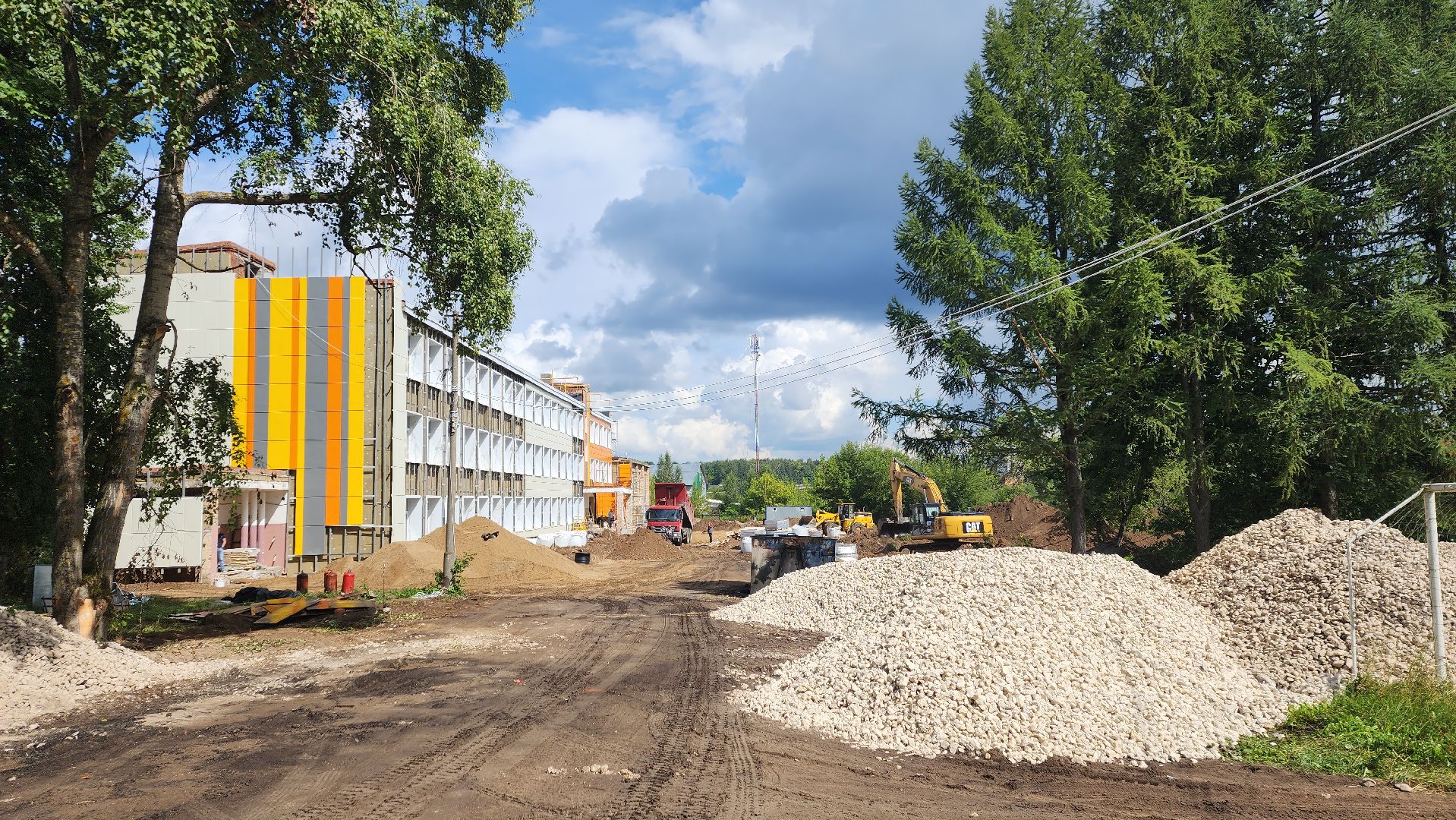 пушкинский, сельская школа, капитальный ремонт, инфраструктура, строительные работы,