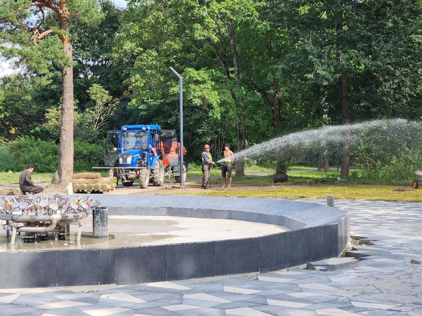 Черноголовка, Благоустройство, фонтаны, жкх,