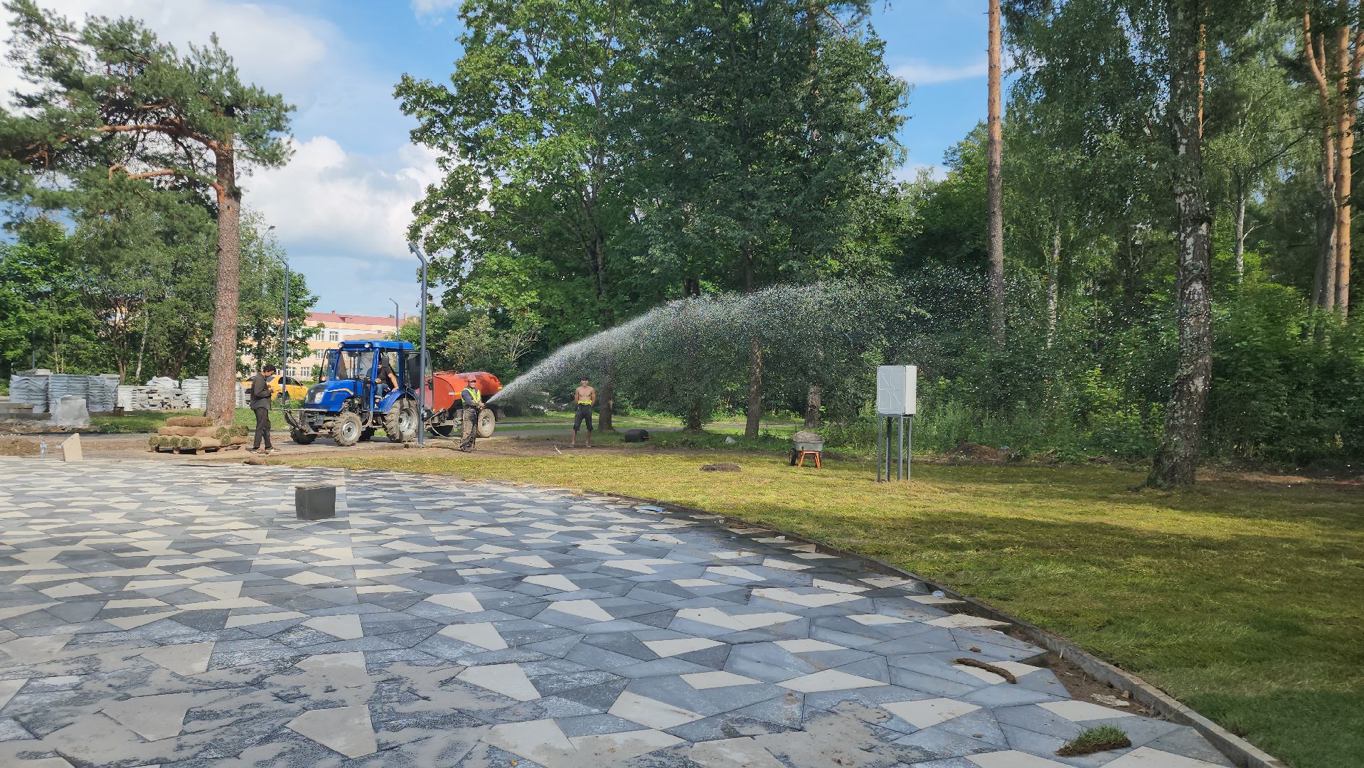 Черноголовка, Благоустройство, фонтаны, жкх,