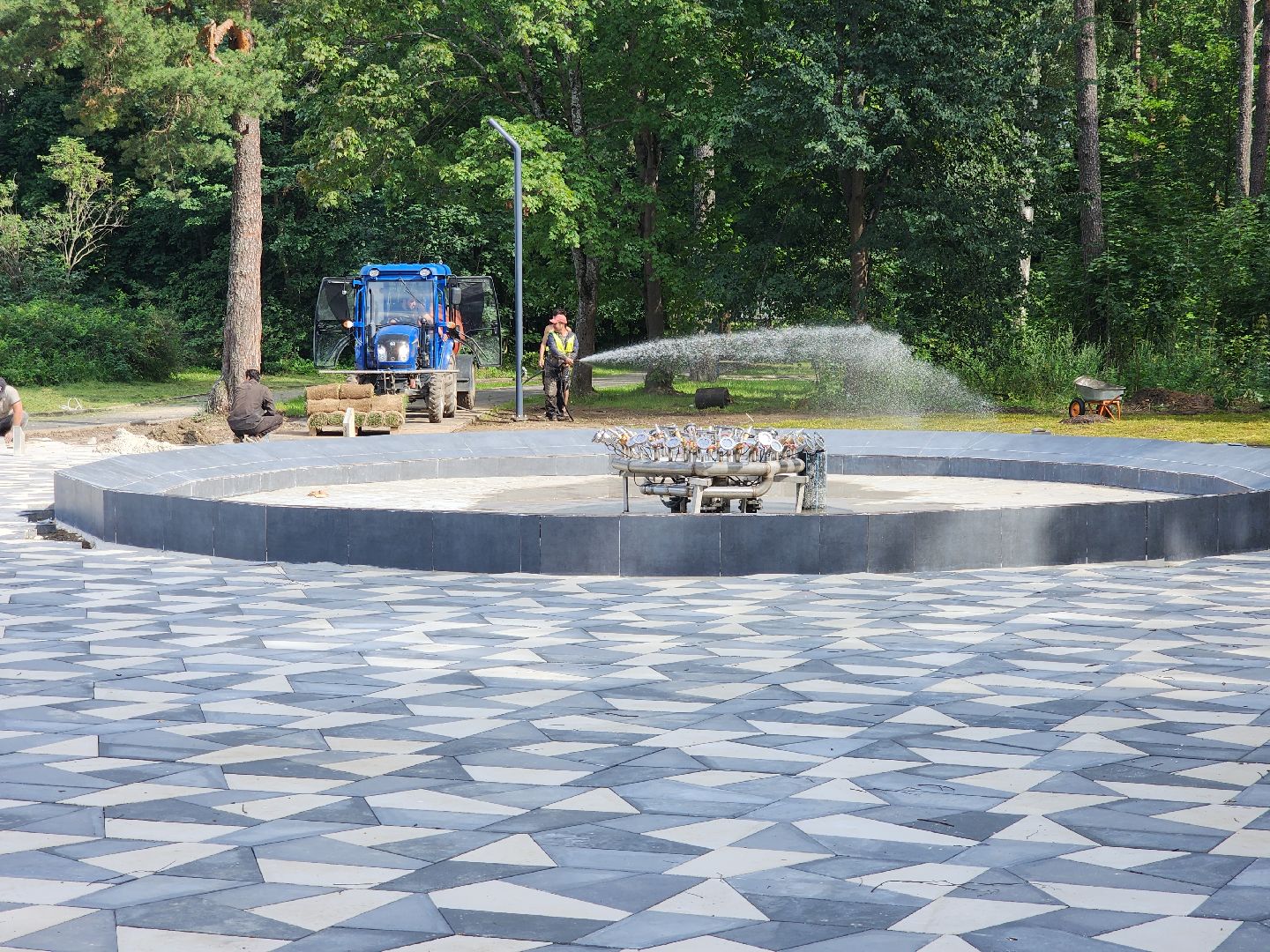 Черноголовка, Благоустройство, фонтаны, жкх,