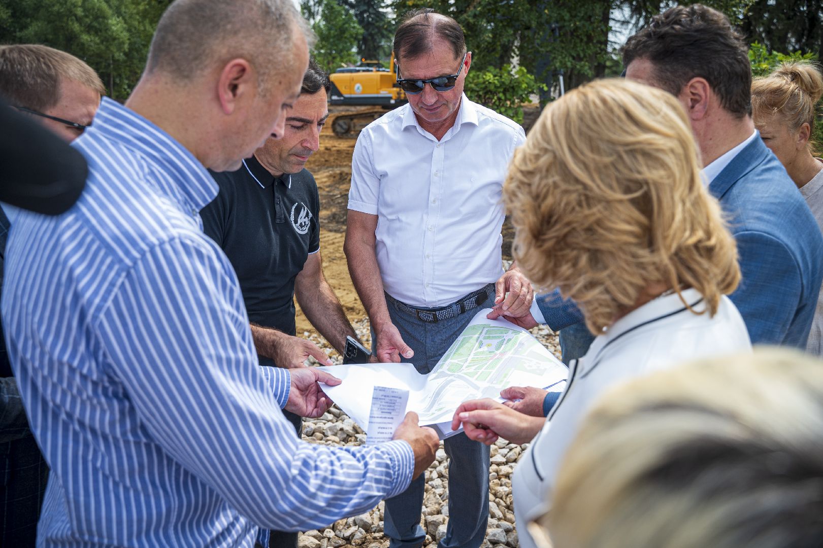 благоустройство сквера, Белые Столбы, Домодедово,