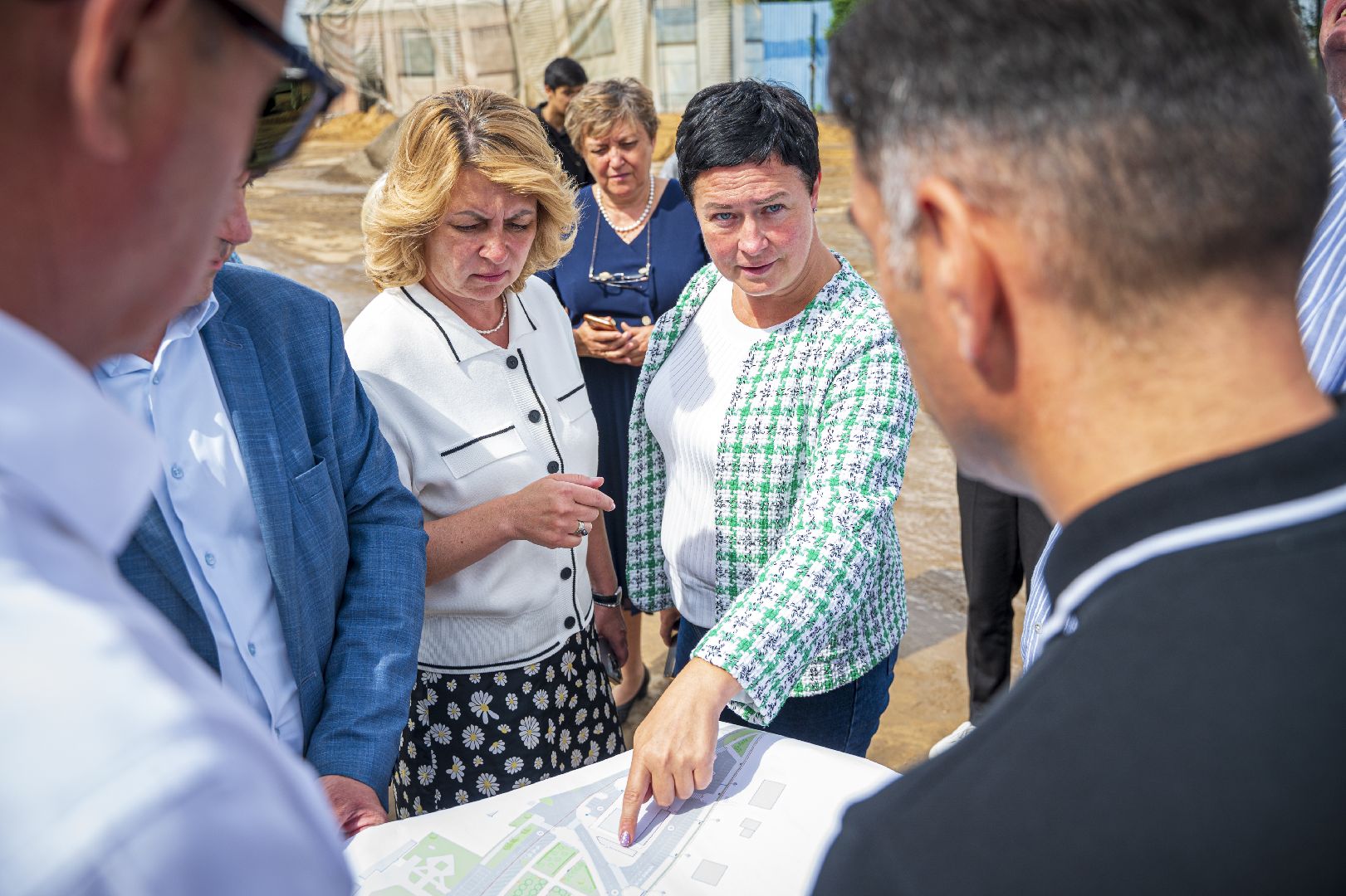 благоустройство сквера, Белые Столбы, Домодедово,