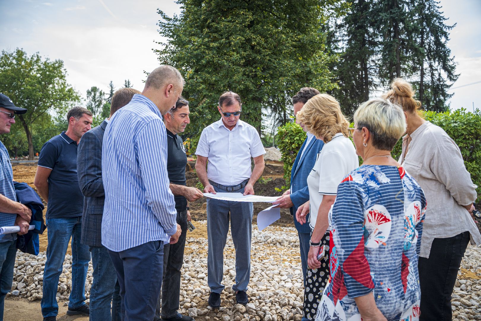 благоустройство сквера, Белые Столбы, Домодедово,