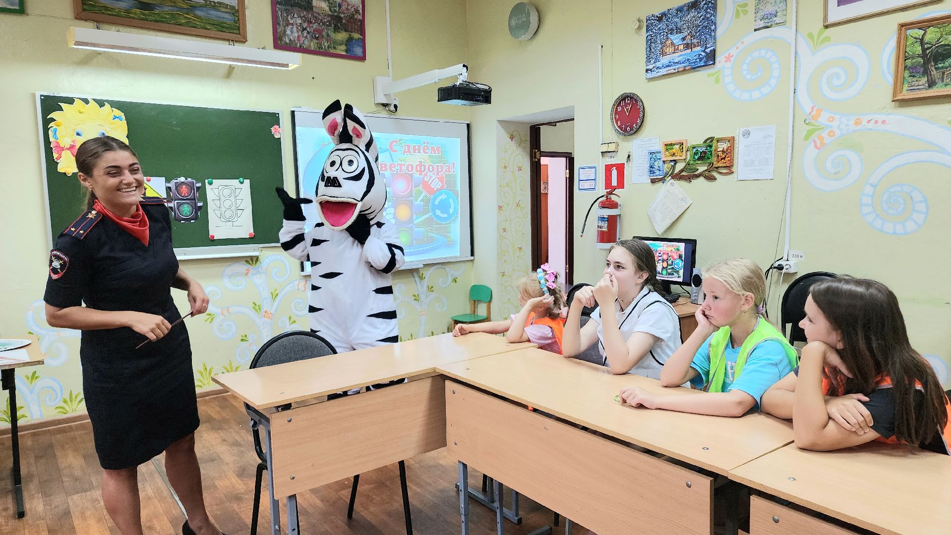 Детский лагерь, школьный лагерь, Лира, Подмосковье, Светофор, безопасность, Домодедово, ПДД, БДД, дети,