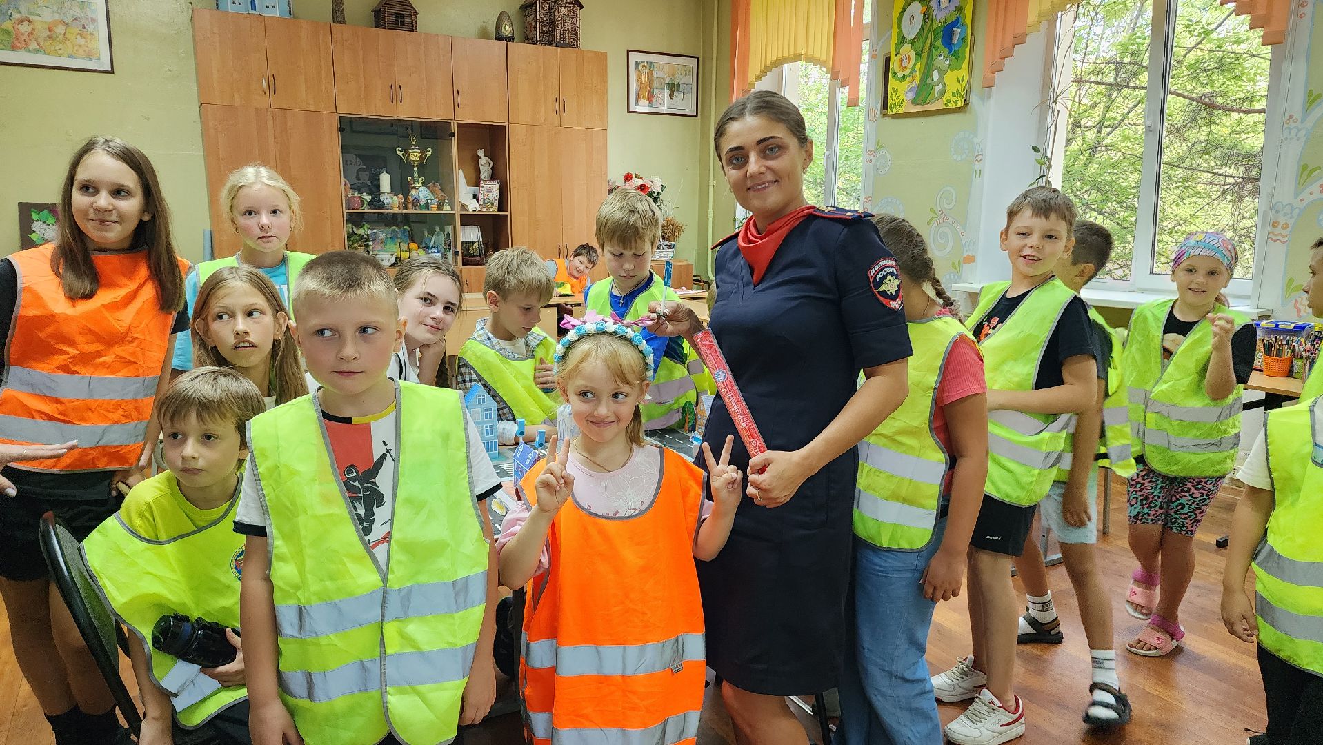 Детский лагерь, школьный лагерь, Лира, Подмосковье, Светофор, безопасность, Домодедово, ПДД, БДД, дети,