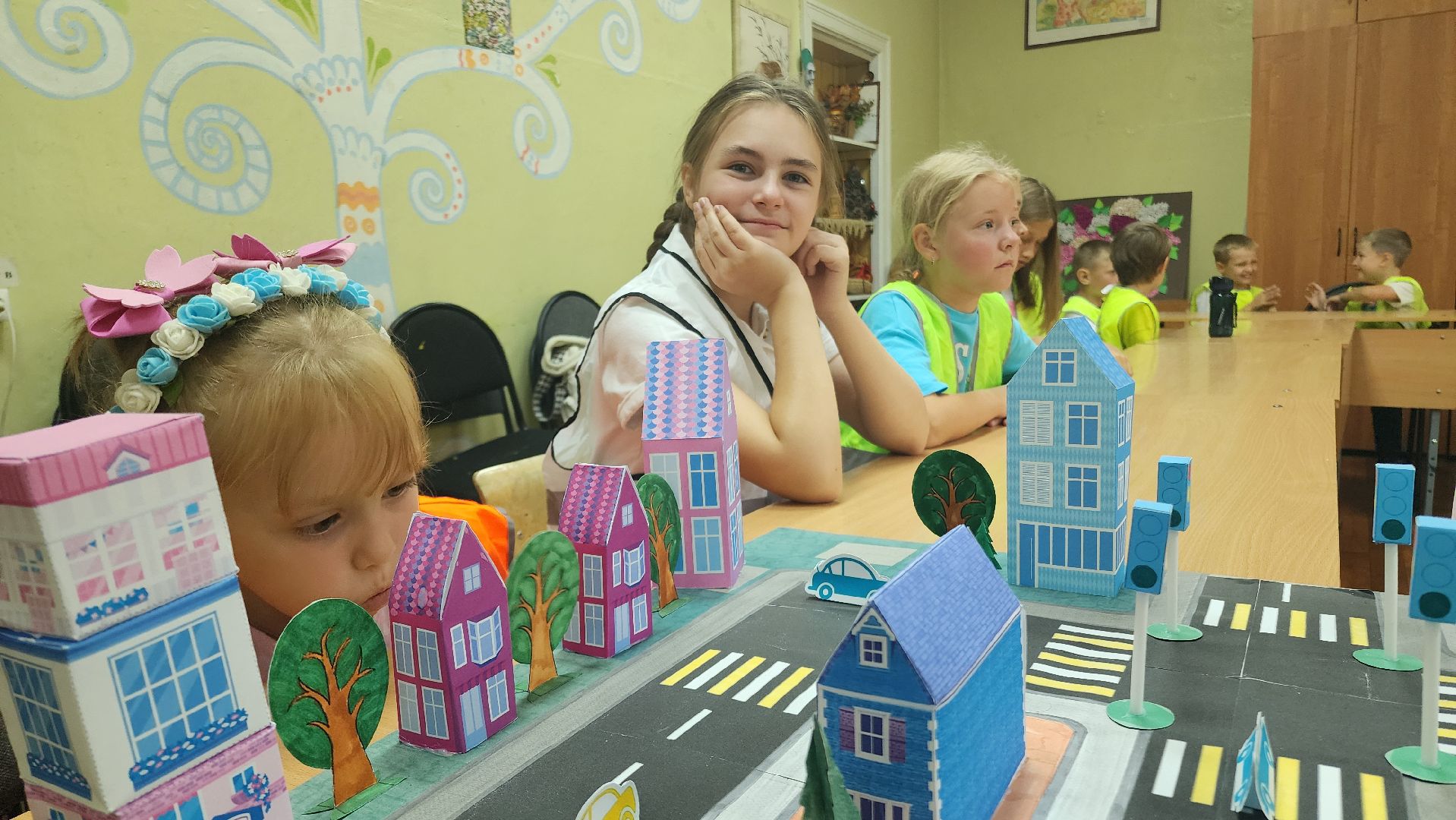 Детский лагерь, школьный лагерь, Лира, Подмосковье, Светофор, безопасность, Домодедово, ПДД, БДД, дети,