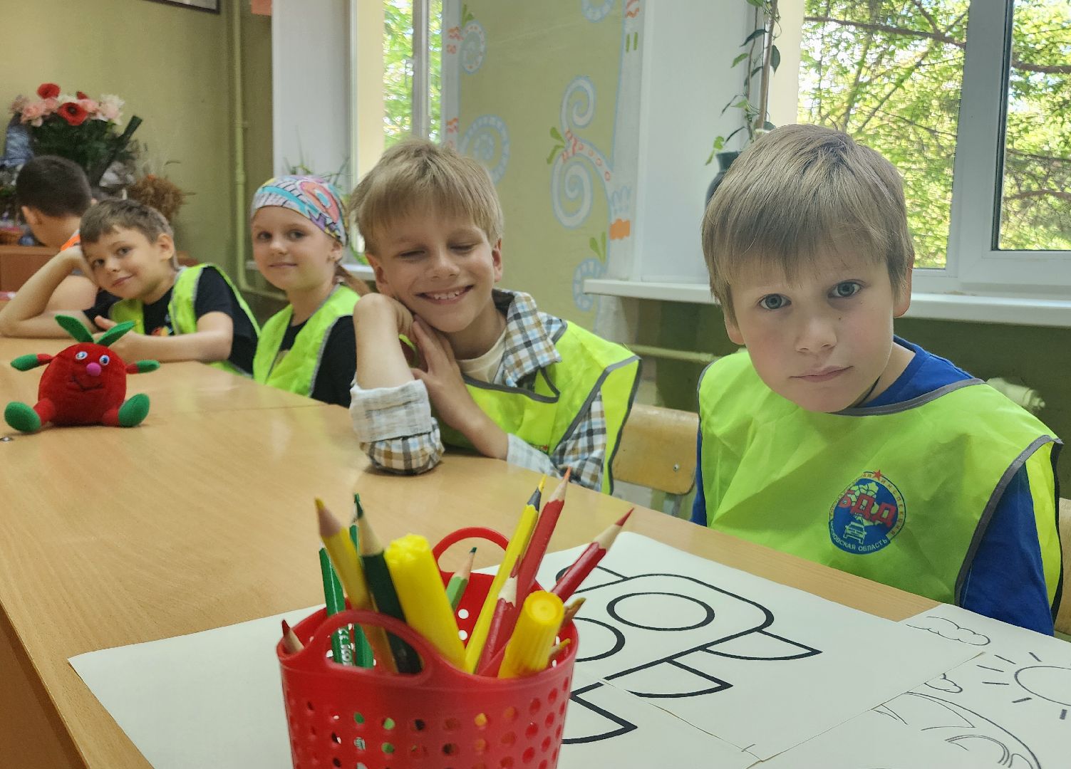 Детский лагерь, школьный лагерь, Лира, Подмосковье, Светофор, безопасность, Домодедово, ПДД, БДД, дети,