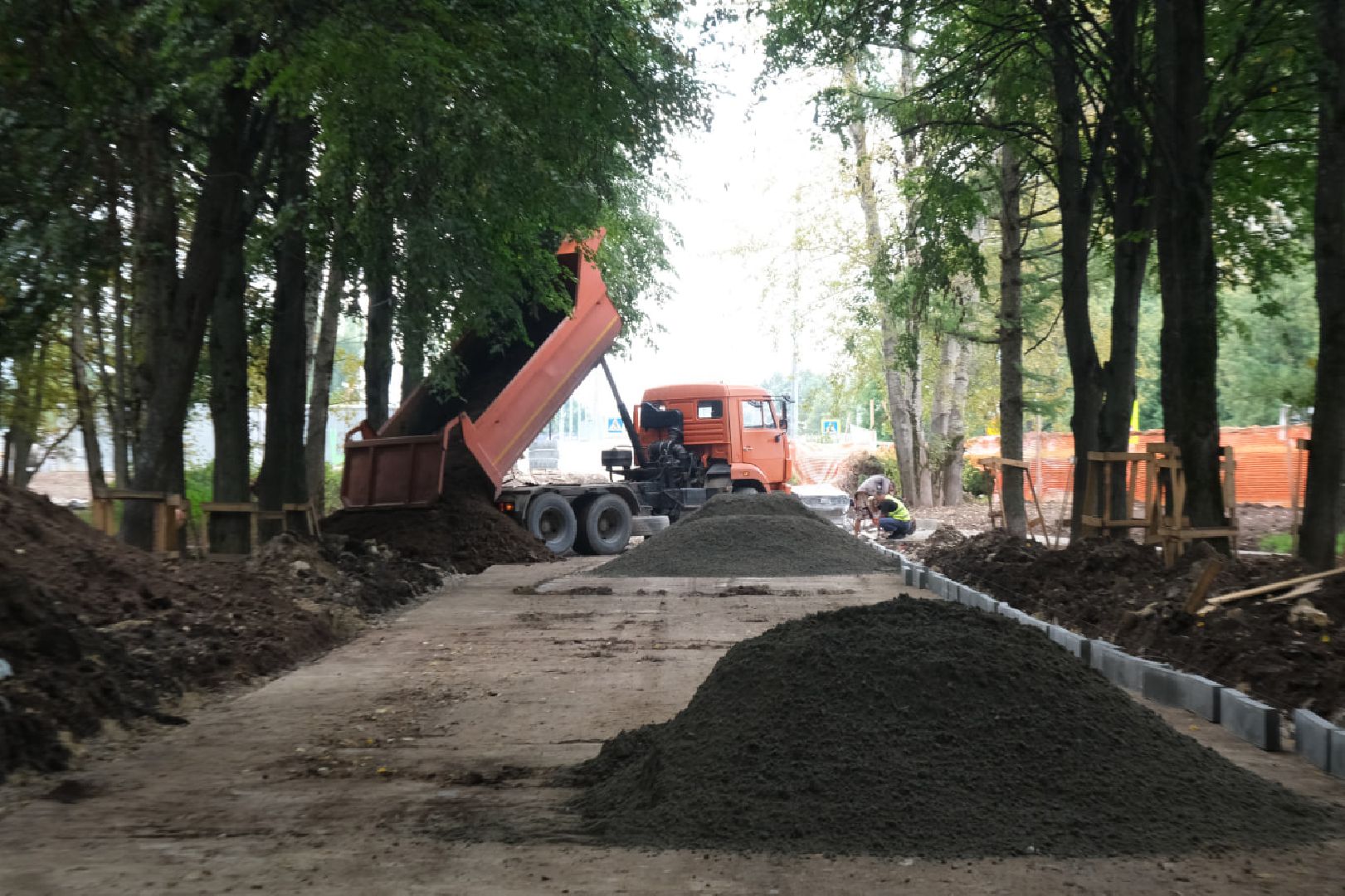 пущино, серпухов, благоустройство, парк победы,