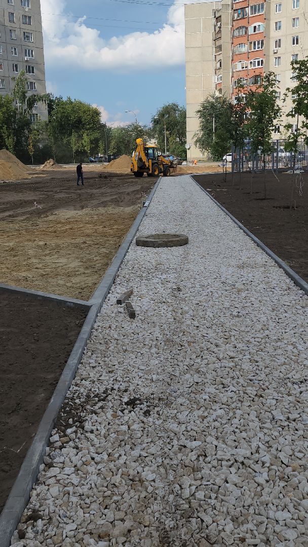 благоустройство, парковки, парковочные пространства, пятый микрорайон, новая школа, борис аубакиров,