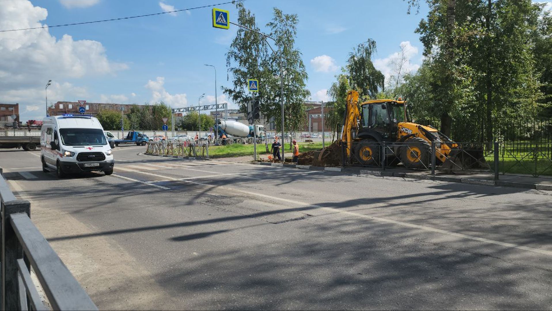 люберцы, пешеходный переход, благоустройство, Реконструкция Октябрьского проспекта,