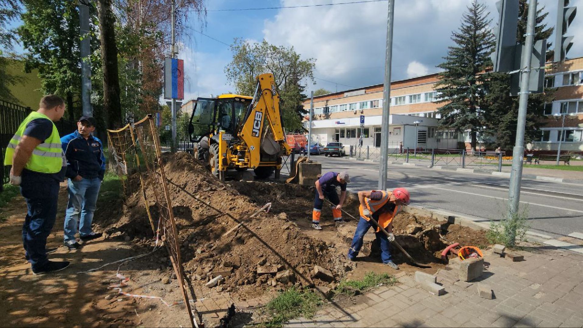 люберцы, пешеходный переход, благоустройство, Реконструкция Октябрьского проспекта,
