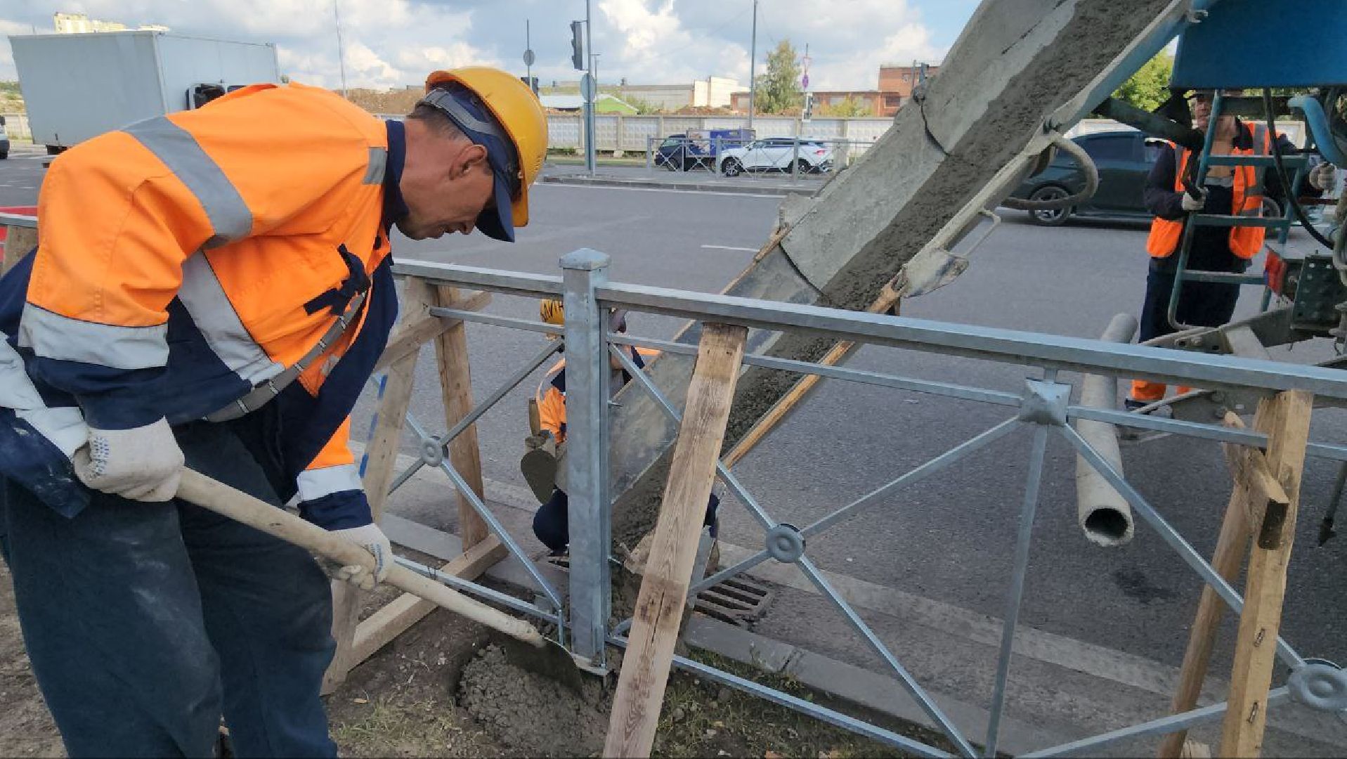 люберцы, пешеходный переход, благоустройство, Реконструкция Октябрьского проспекта,