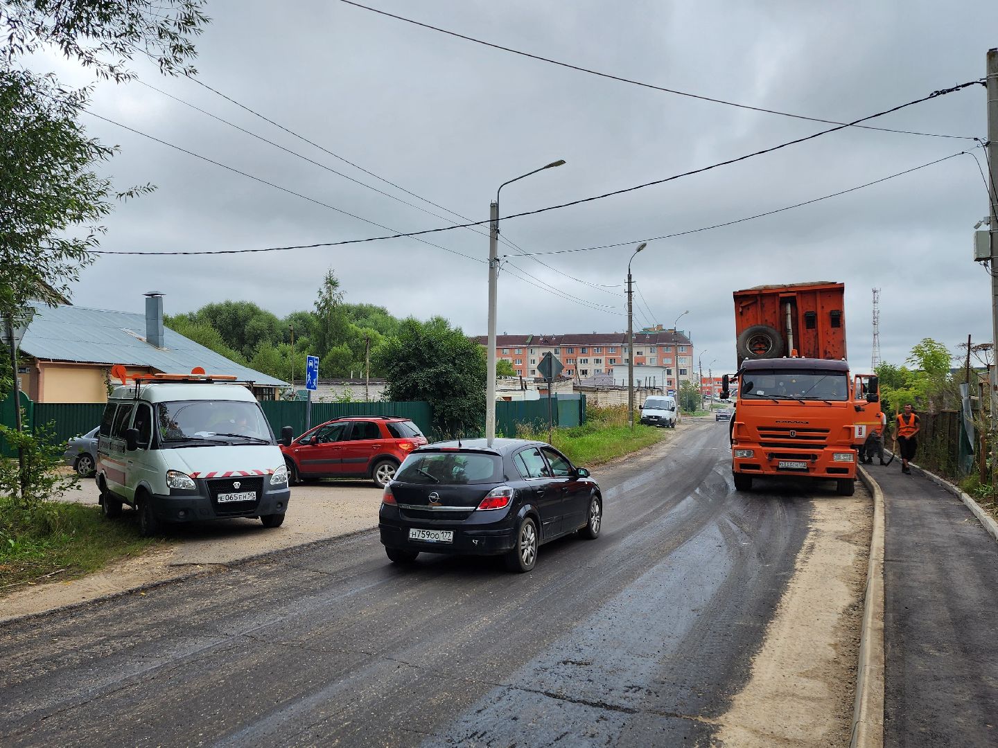 волоколамск, ремонт автомобильных дорог, дорога,