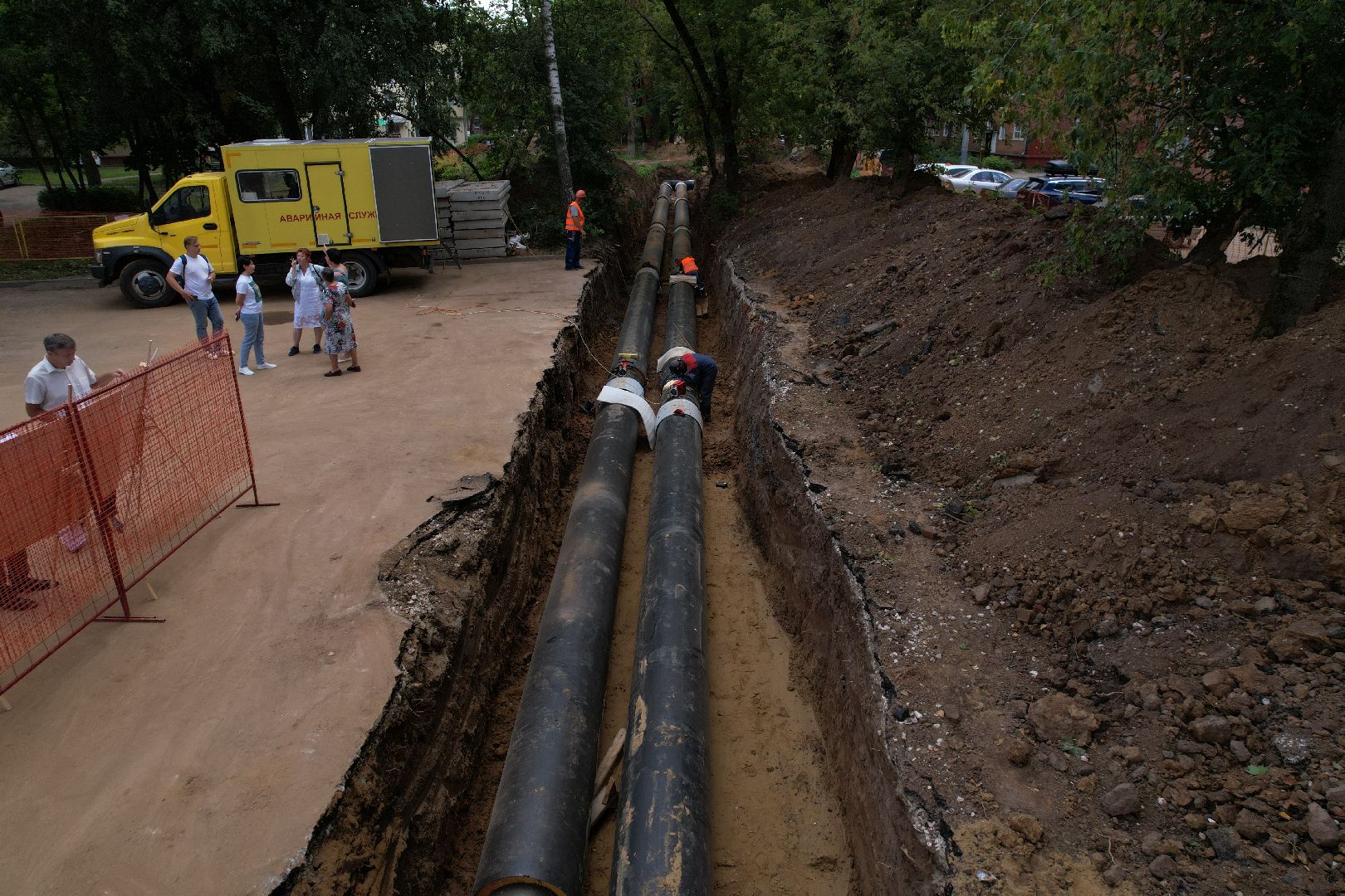 шепчинки, климовск, котельная, модернизация, видео с коптера,