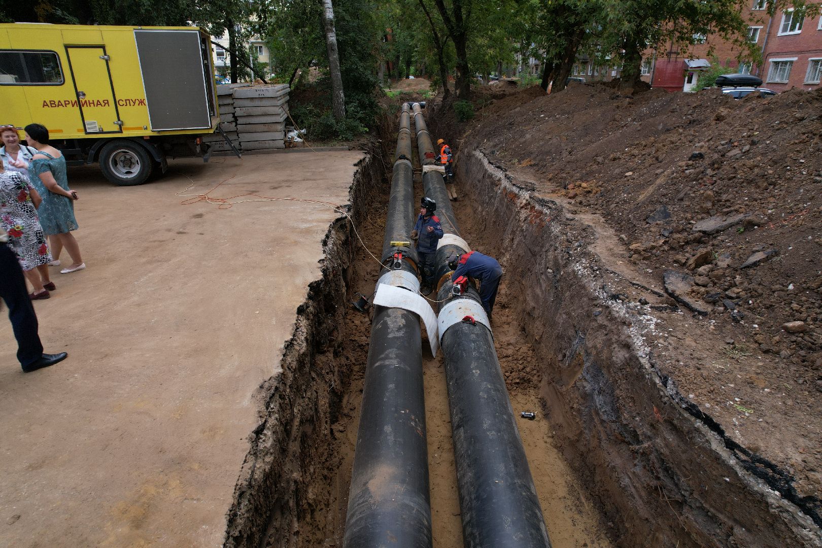 шепчинки, климовск, котельная, модернизация, видео с коптера,