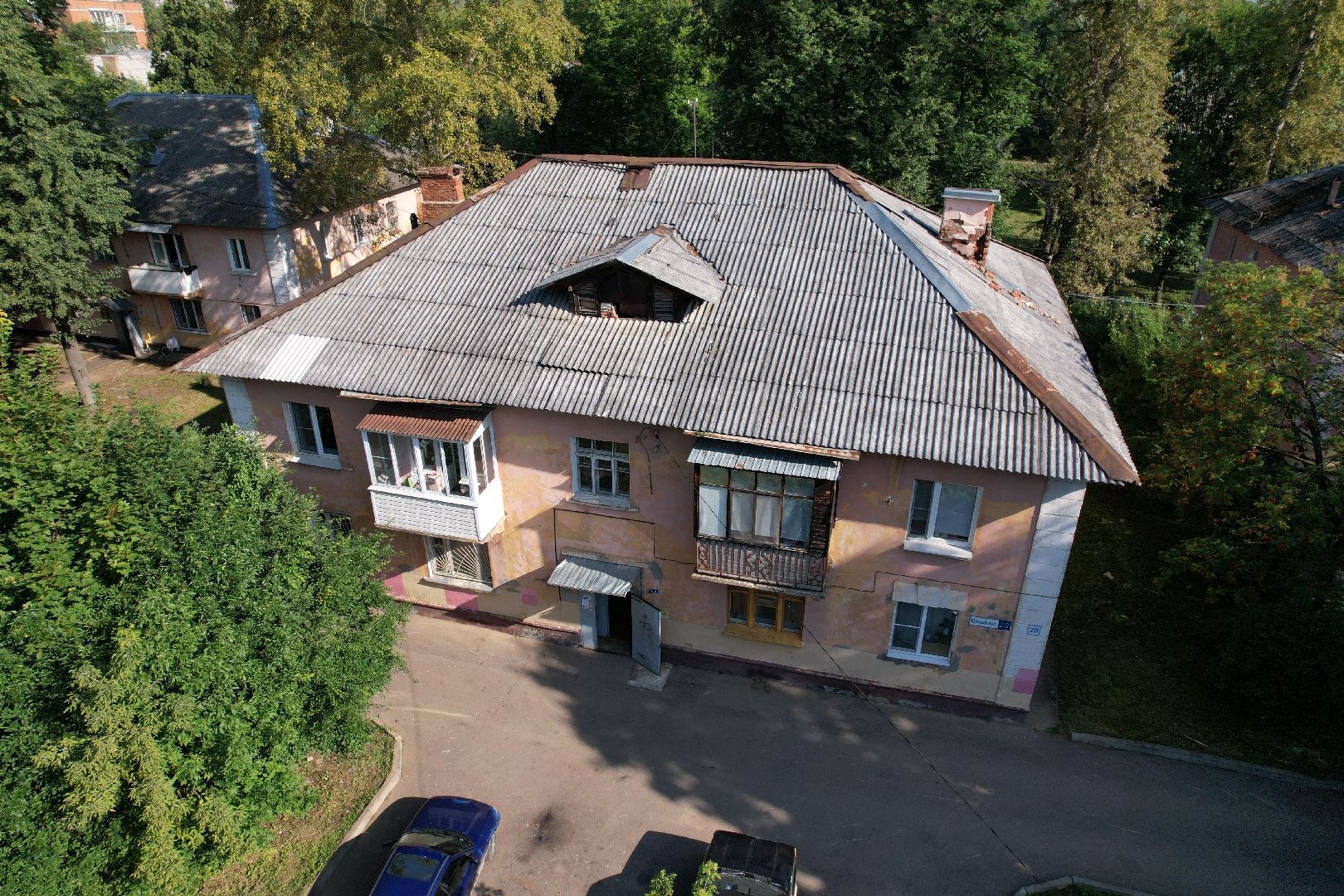 видео с коптера, климовск,