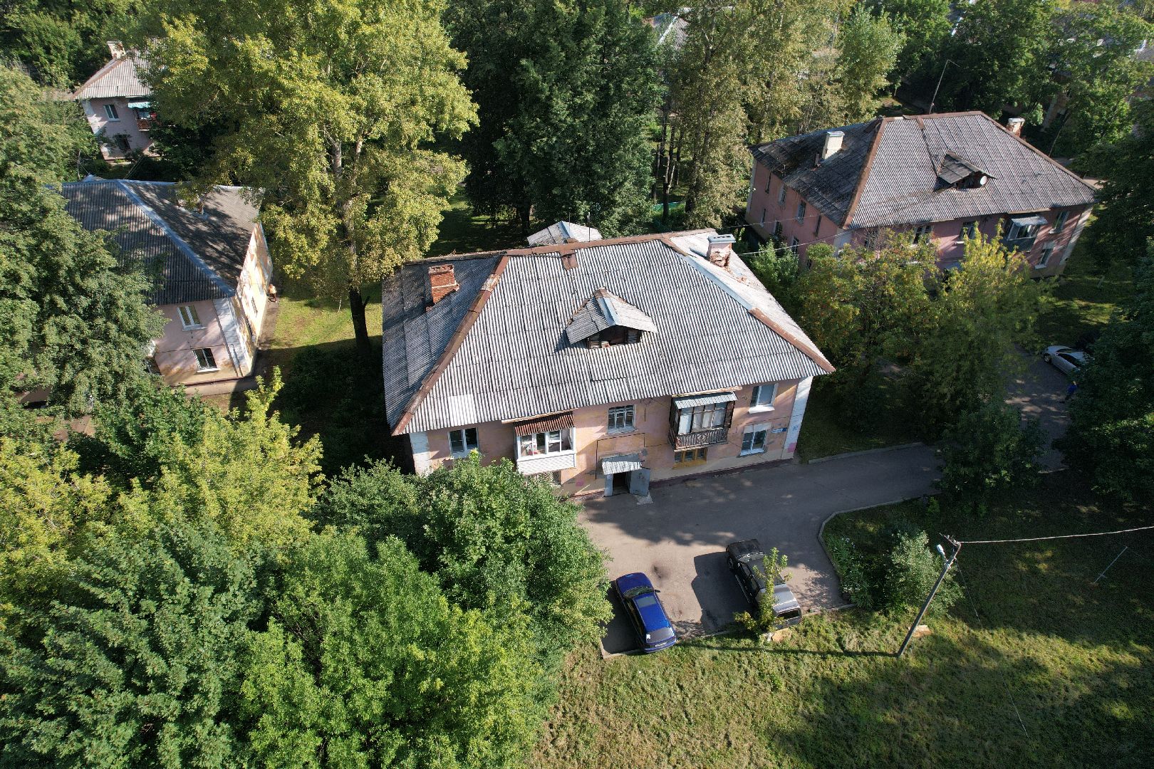 видео с коптера, климовск,