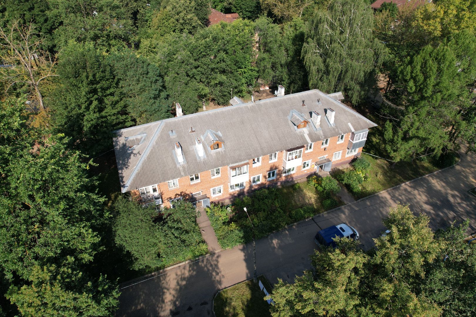 видео с коптера, климовск,