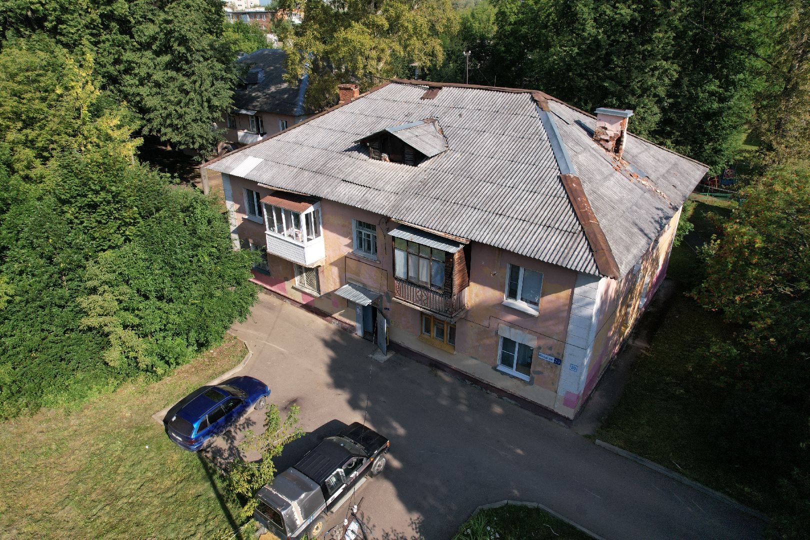 видео с коптера, климовск,