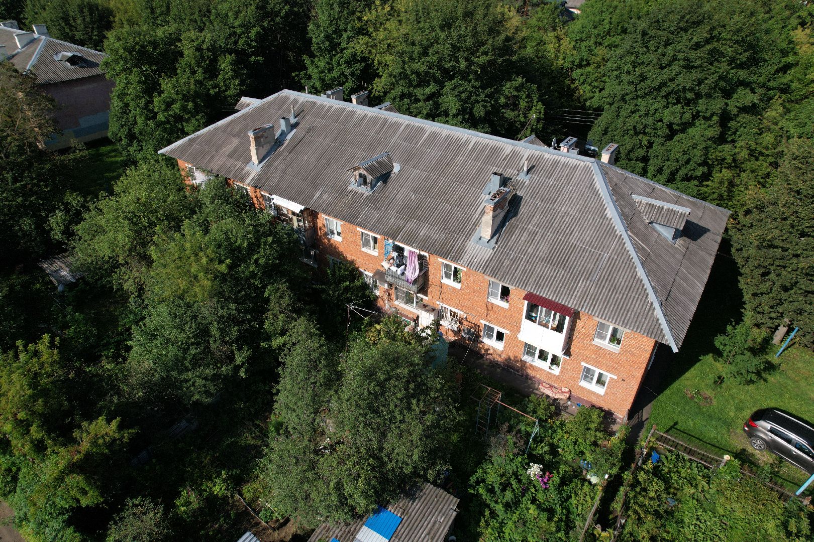 видео с коптера, климовск,