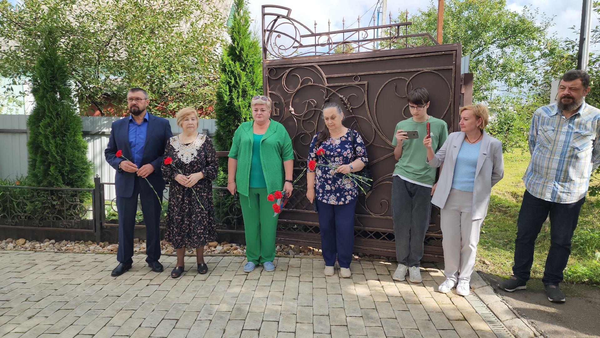 руза, рузский городской округ, тучково, Руза помнит, военнослужащий, московская область, памятная доска, открытие памятной доски,