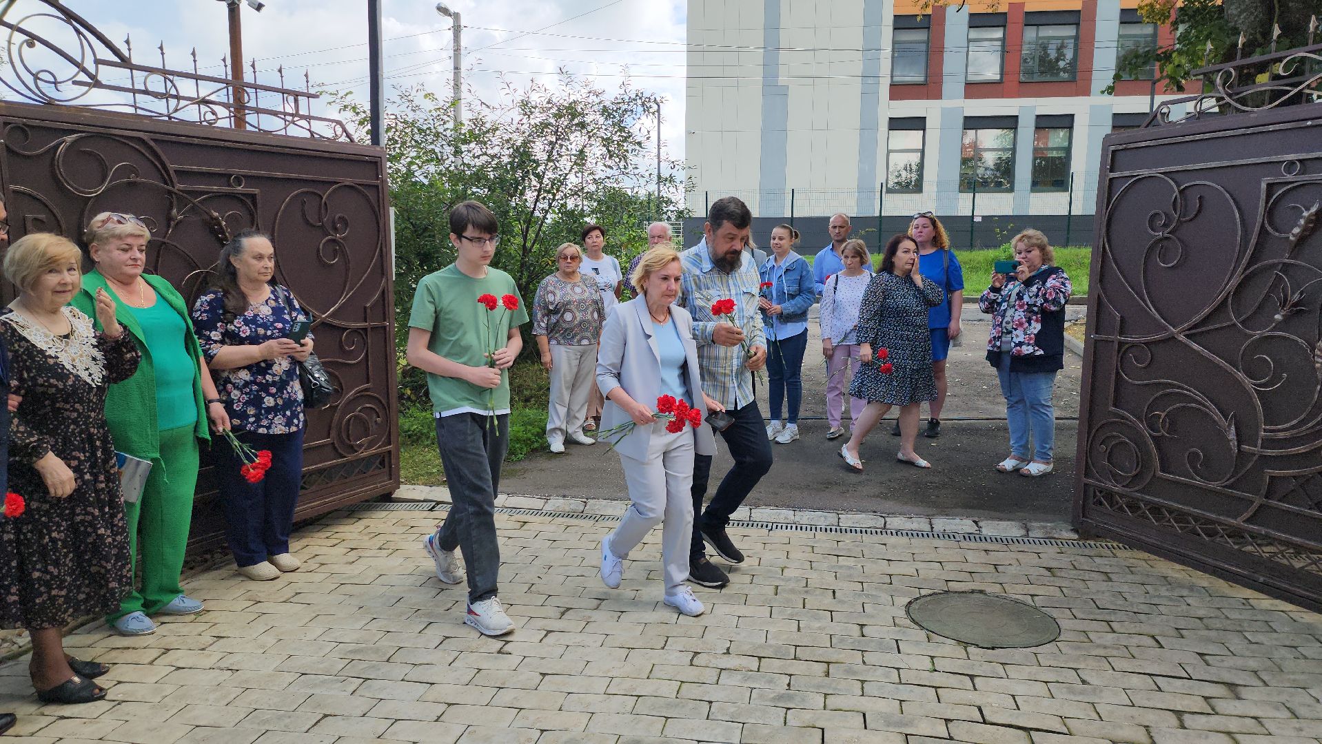 руза, рузский городской округ, тучково, Руза помнит, военнослужащий, московская область, памятная доска, открытие памятной доски,