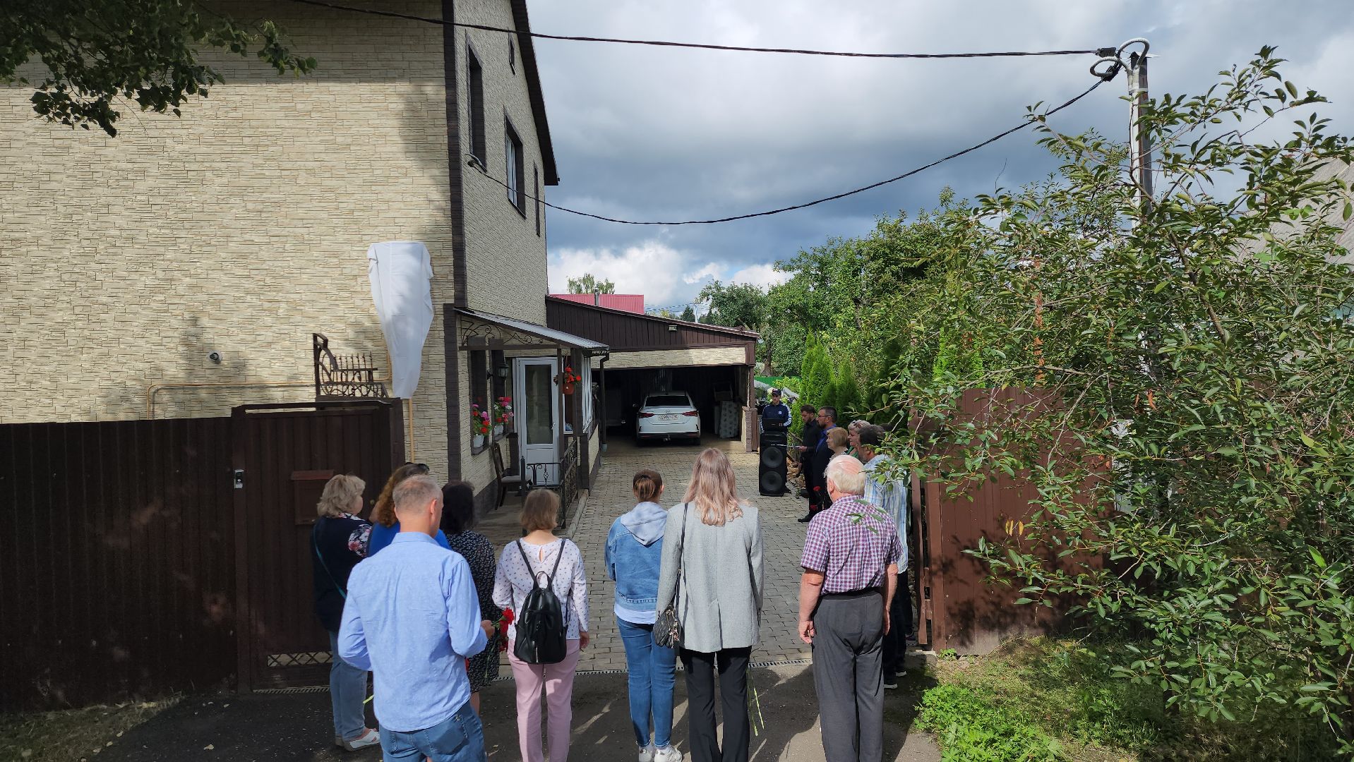 руза, рузский городской округ, тучково, Руза помнит, военнослужащий, московская область, памятная доска, открытие памятной доски,