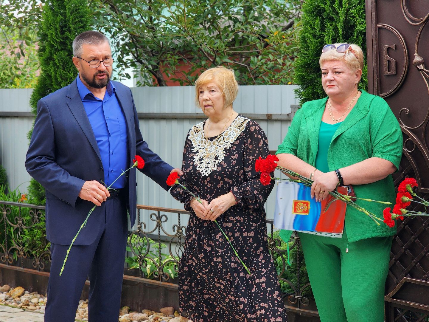 руза, рузский городской округ, тучково, Руза помнит, военнослужащий, московская область, памятная доска, открытие памятной доски,