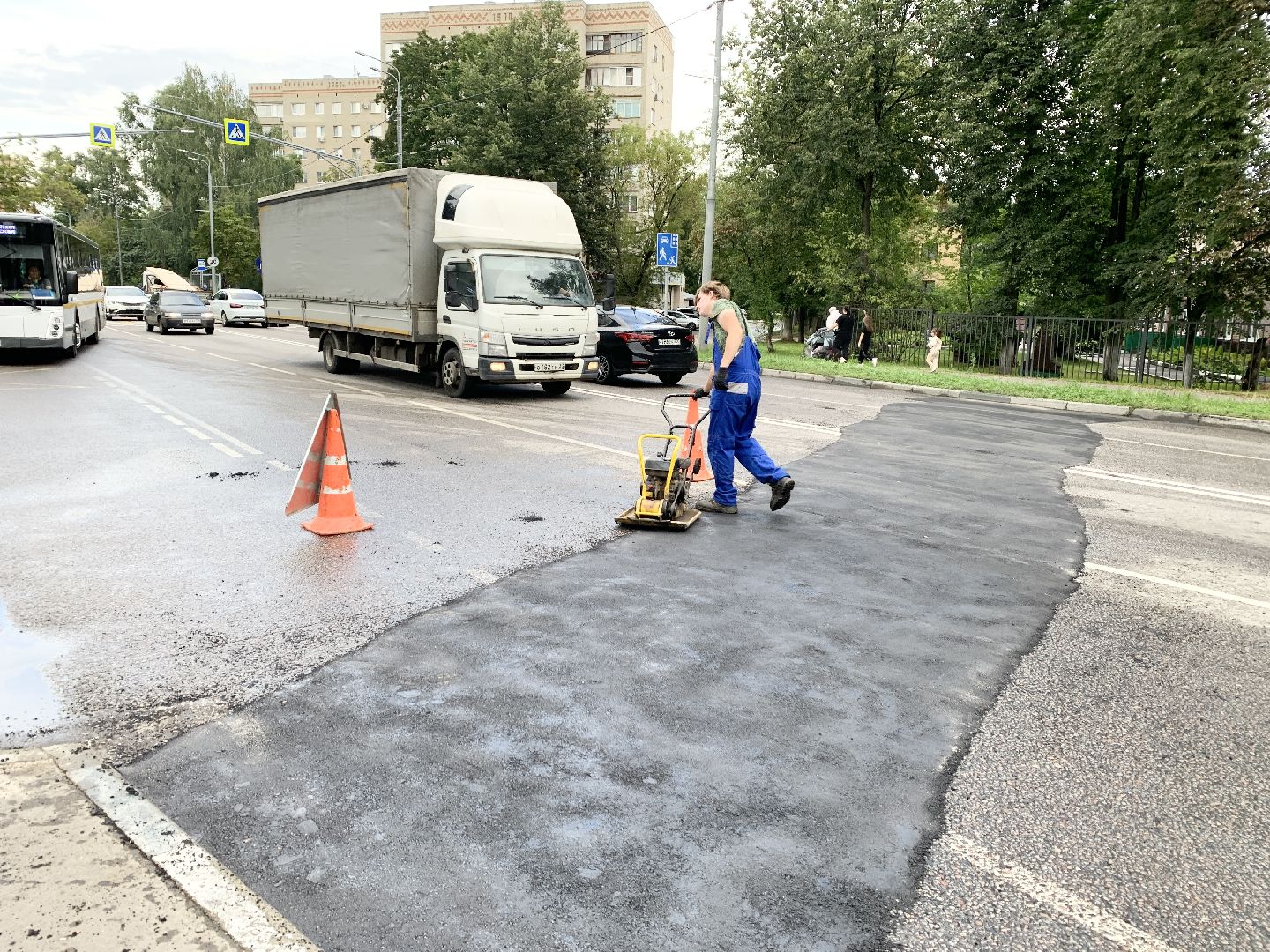 Балашиха, Подмосковье, Дороги, ямочный ремонт дорог,