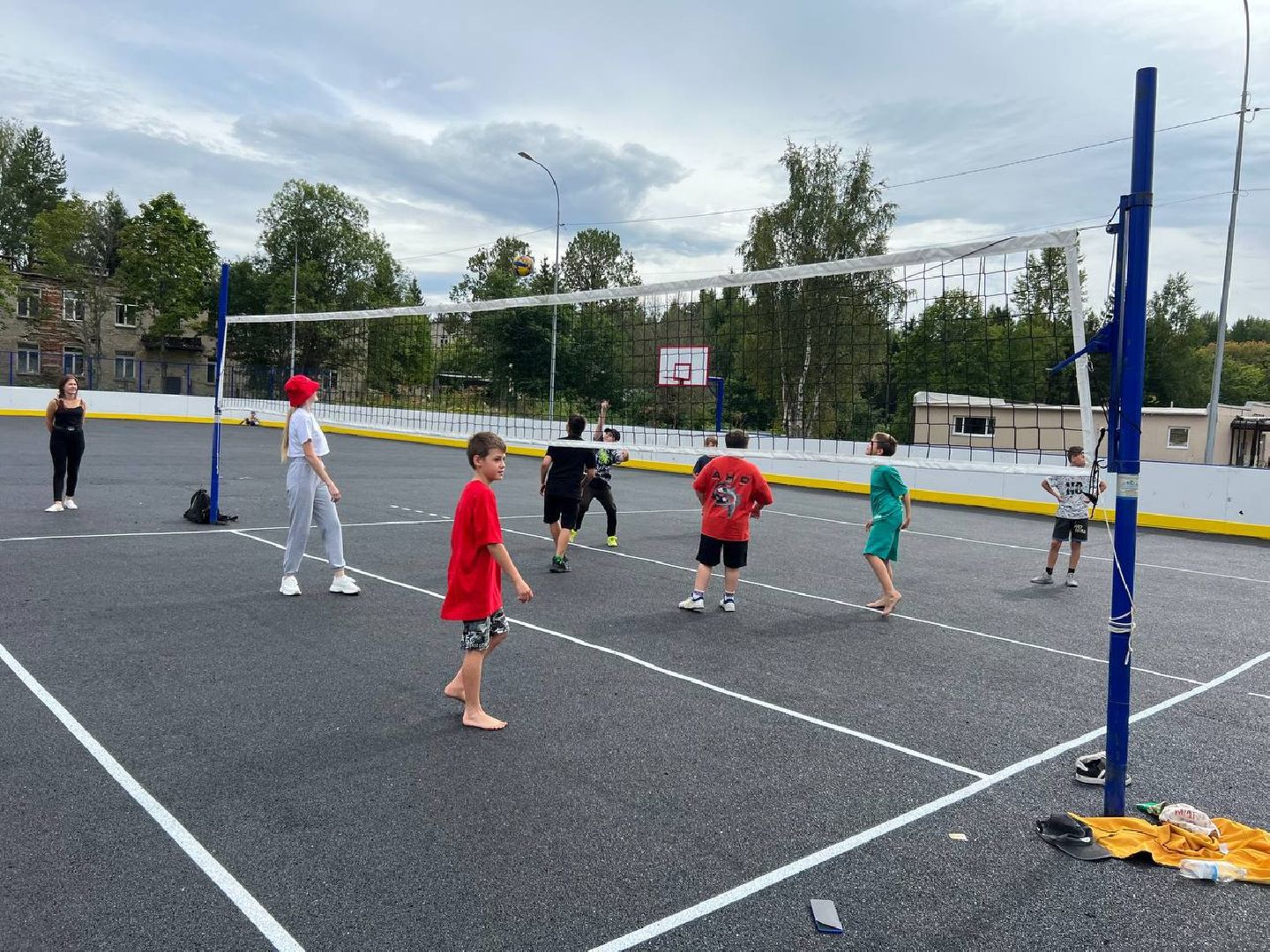 пионербол, дети, дружба, городской округ восход,