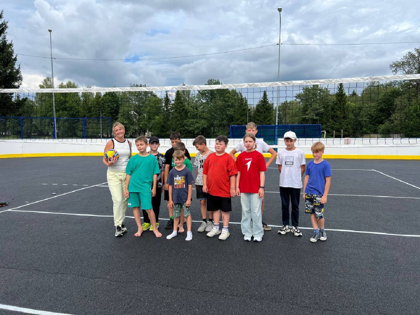 пионербол, дети, дружба, городской округ восход,