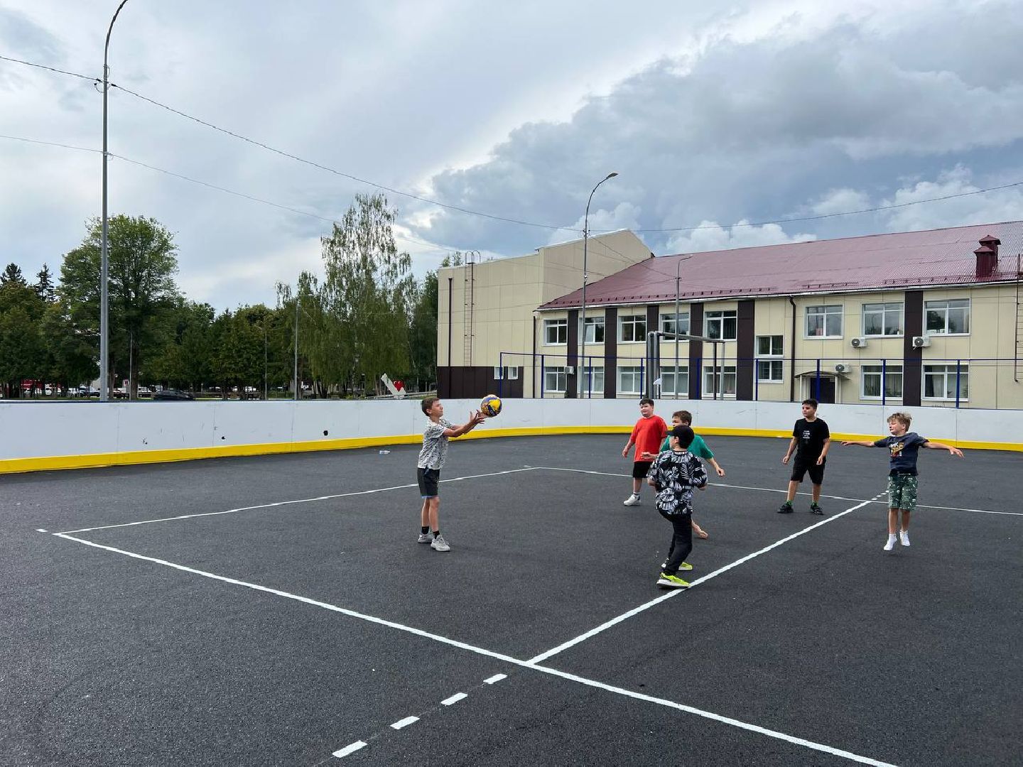 пионербол, дети, дружба, городской округ восход,